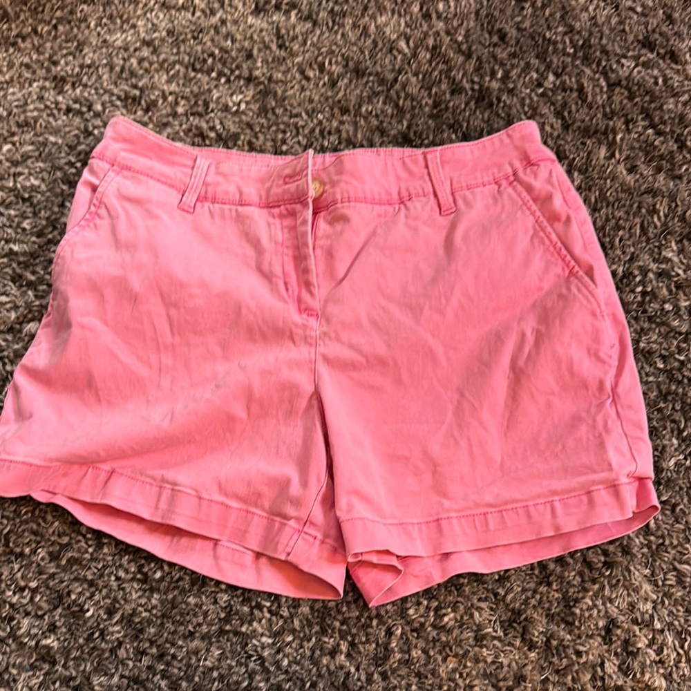 Pink Casual Shorts
